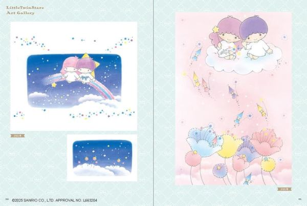 三麗鷗 雙子星 雙星仙子 50周年美術畫集 作品集 *11/12發售! 三麗鷗,雙子星,雙星仙子,50周年,美術,畫集,作品集,トゥインクル,ドリームズ,キキ,ララ,アートブック