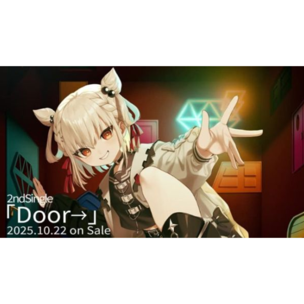白玖ウタノ 白玖UTANO 2nd單曲「Door→」*10/22發售! 白玖ウタノ,白玖UTANO,2nd,單曲,Door→