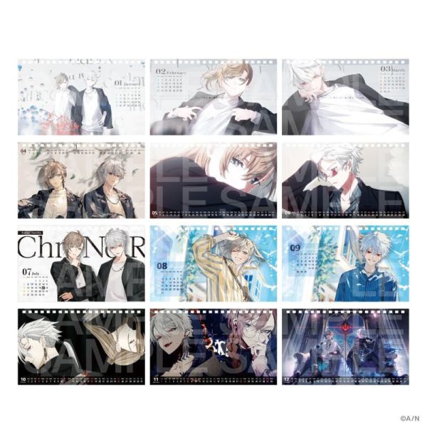 彩虹社 にじさんじ Unit Selection 2026年 桌曆 可選款 *12月發售! 彩虹社,にじさんじ,Unit Selection,2026年,桌曆,卓上,カレンダー