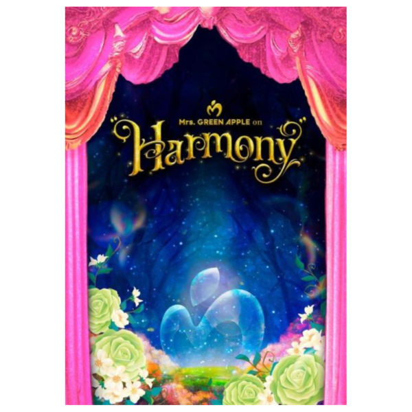 Mrs.GREEN APPLE on "Harmony" 演唱會 藍光BD DVD 通常盤*7/8發售! Mrs.GREEN,APPLE on Harmony,演唱會,藍光,BD,DVD,通常盤