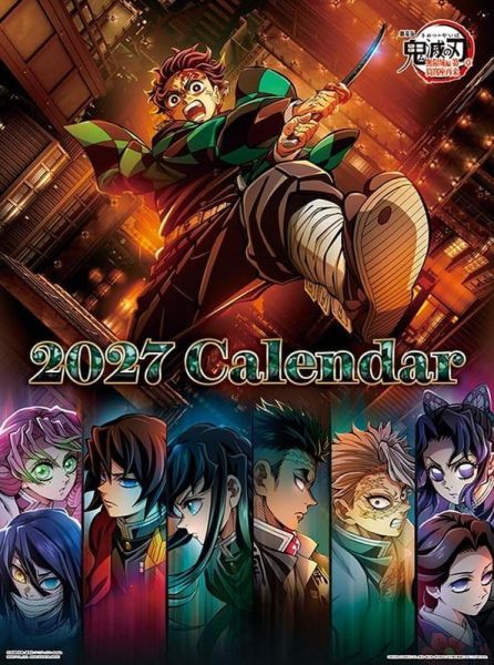 CL-1 鬼滅之刃 無限城篇第一章 猗窩座再襲 壁掛式月曆 掛曆 2027年 B3*7張*9/19 鬼滅之刃,無限城篇第一章,猗窩座再襲,壁掛式月曆,月曆,掛曆,2027年,鬼滅の刃,無限城編,猗窩座再来