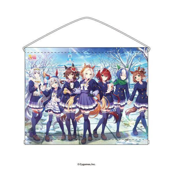 7net限定 賽馬娘 ウマ娘 4周年 B2橫向掛軸 *6月下旬發售! 7net限定,賽馬娘,ウマ娘,4周年,B2,橫向掛軸,プリティーダービー,B2タペストリー,セブンネット,限定