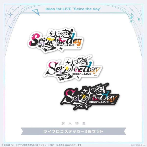 各店家特典版 彩虹社 Idios 1st LIVE  Seize the day 藍光BD *9/23發售! 店家特典,彩虹社,Idios,1st,LIVE,Seize the day,藍光,BD