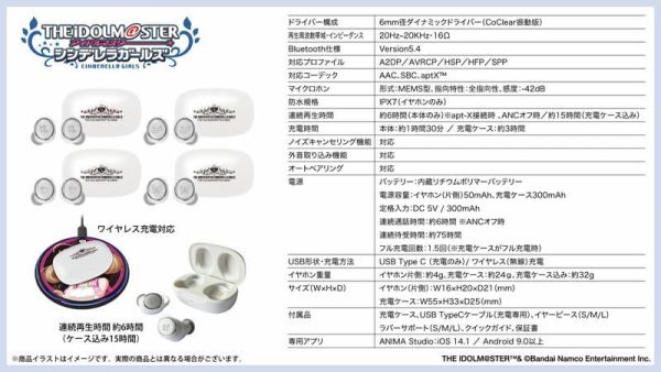 ONKYO 偶像大師 灰姑娘女孩 聯名耳機 AOW01 MARKⅡ【跨境】0121*3月下旬～4月上旬發售! ONKYO,偶像大師,灰姑娘女孩,聯名,耳機,AOW01,MARKⅡ,アイドルマスター,シンデレラガールズ