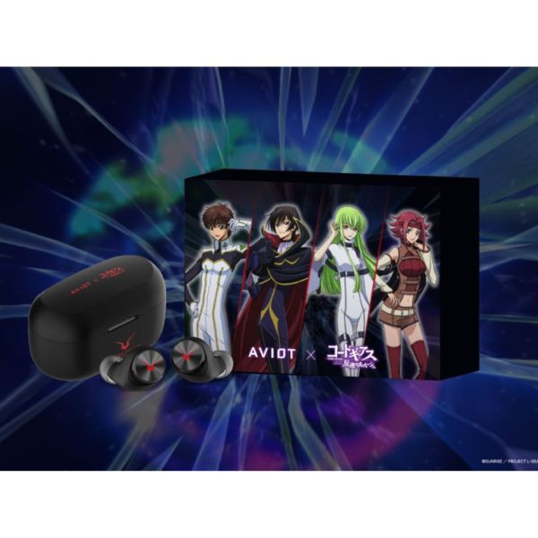 【跨境】AVIOT Code Geass 反叛的魯路修 聯名耳機 *1月發售1201 AVIOT,Code Geass,反叛的魯路修,無線耳機,TE-D01v-CGL,藍芽