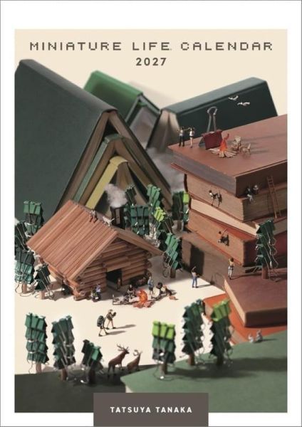 CL-466 田中達也 MINIATURE LIFE 2027年桌上型月曆 桌曆*10/10 田中達也,桌上型月曆,桌曆,日曆,2027年