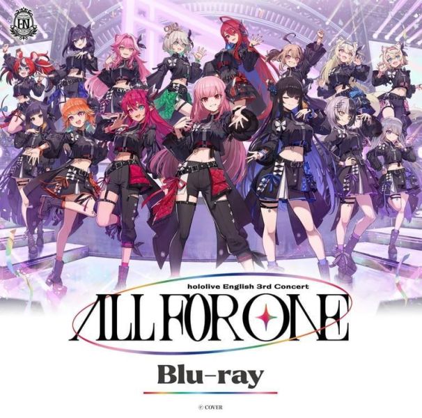 Hololive English 3rd Concert All for One 演唱會 藍光BD 0618 *9月下旬發售! Hololive,English,3rd,Concert,All for One,演唱會,藍光,BD