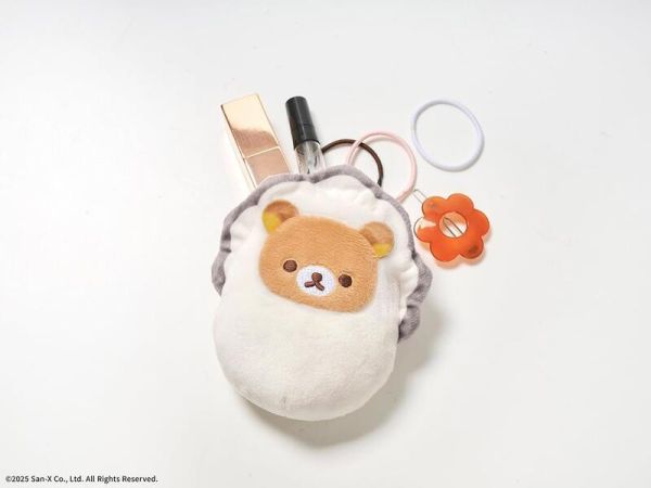 寶島社 拉拉熊 懶懶熊 牡蠣造型玩偶 收納包 波奇包 リラックマ Rilakkuma*3/25發售 寶島社,拉拉熊,懶懶熊,牡蠣,造型玩偶,收納包,波奇包,リラックマ,Rilakkuma,牡蠣,