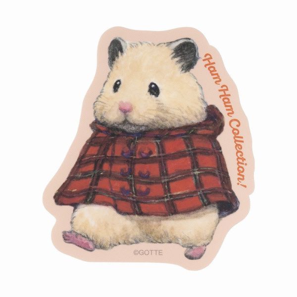 GORILLAND 倉鼠 助六的日常 Ham Ham 貼紙 可選款 2025原畫展 倉鼠,助六的日常,黃金鼠,波利鼠,熊鼠,韓彬,GOTTE,貼紙,Ham,原畫展