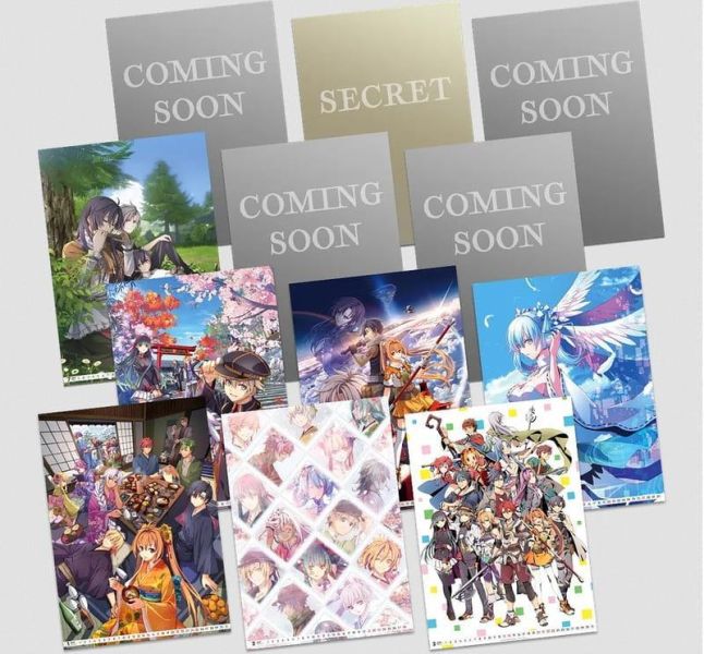 Falcom 2027年壁掛式月曆、空之軌跡 the 2nd 桌上型月曆 掛曆 桌曆 *12/18發售! 桌曆,壁掛式月曆,月曆,掛曆,2027年,Falcom,空之軌跡 the 2nd,空の軌跡,亰都ザナドゥ,ファルコム
