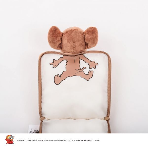 湯姆貓與傑利鼠 TOM and JERRY™ FUNNY ART 傑利鼠夾心吐司包包書 *8/29 湯姆貓與傑利鼠,TOM,JERRY,包包書,波奇包