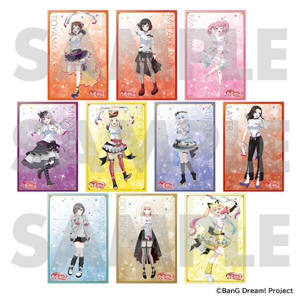 MOVIC BanG Dream! 10周年軌跡展 明信片套組 *8月下旬0711 MOVIC,BanG Dream! ,10周年軌跡展,明信片套組,10周年の軌跡展,同時通販,ポストカード,コレクション