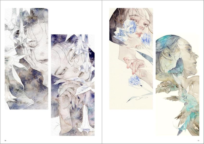 YUE作品集「瑞花」 畫集 畫冊 *11/26發售! YUE,作品集,瑞花,畫集,畫冊