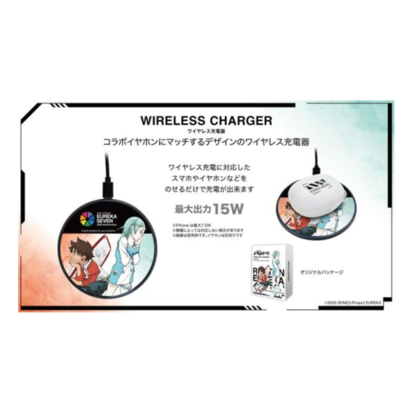 ONKYO 交響詩篇艾蕾卡7 聯名耳機 專屬充電器 1224*2月下旬～3月上旬發售! ONKYO,交響詩篇艾蕾卡,聯名,耳機,充電器,交響詩篇エウレカセブン