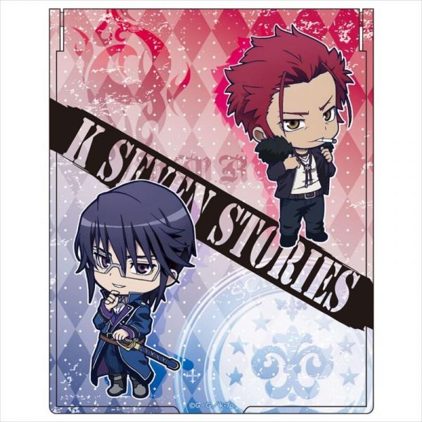 K SEVEN STORIES 周防尊 ステッカー アニメK】SEVEN STORIES ICカードステッカー 伊佐那社 比水流