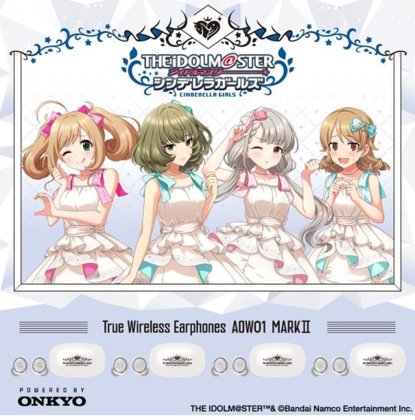 ONKYO 偶像大師 灰姑娘女孩 聯名耳機 AOW01 MARKⅡ【跨境】0121*3月下旬～4月上旬發售! ONKYO,偶像大師,灰姑娘女孩,聯名,耳機,AOW01,MARKⅡ,アイドルマスター,シンデレラガールズ