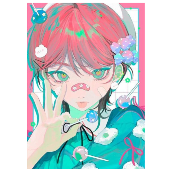 ぽん豆° 畫集「LOLLI POP.」 *6/30發售! ぽん豆°,ぽん豆,畫集,LOLLI POP.,画集