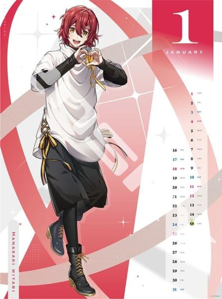 CL-30 HOLOSTARS 2026年 掛曆 壁掛式月曆 *12/6發售! CL-30,HOLOSTARS,2026年,掛曆,壁掛式,月曆,ホロスターズ,カレンダー