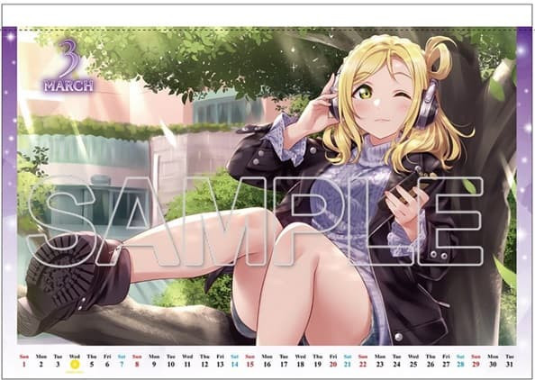 日本角川 Love Live! Sunshine!! 2026年壁掛式月曆 掛曆*12月發售!1017 日本角川,Love Live!,Sunshine!!,2026年,壁掛式,月曆,掛曆,ラブライブ,サンシャイン,カレンダー
