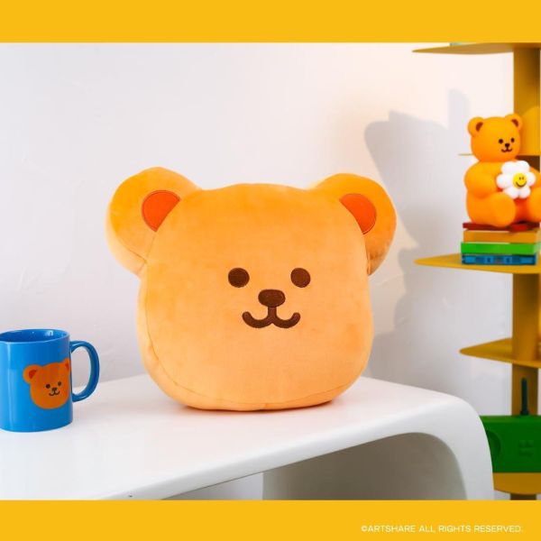 寶島社 韓國 Wiggle Bear 小熊 大頭造型抱枕 BOOK *6/4發售! 寶島社,韓國,Wiggle Bear,小熊,大頭,造型,抱枕,BOOK,ウィグルベア