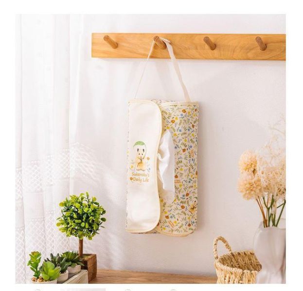 GORILLAND 倉鼠 助六的日常 衛生紙套 花卉ver. 倉鼠,助六的日常,黃金鼠,波利鼠,熊鼠,韓彬,GOTTE,面紙套,衛生紙套