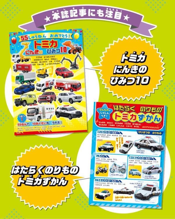 TOMICA トミカ 多美小汽車 55th 周年紀念書 附:造型收納盒  *7/22發售! TOMICA,トミカ,多美小汽車,55th,周年,紀念書,anniversary book