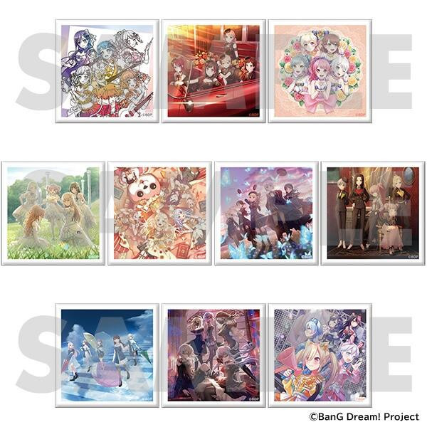 MOVIC BanG Dream! 10周年軌跡展 CD封面繪 磁鐵組 *8月下旬0711 MOVIC,BanG,Dream,BanG Dream,10周年軌跡展,10周年の軌跡展,CD,封面繪,磁鐵組,ジャケットイラスト,トレーディング,マグネット