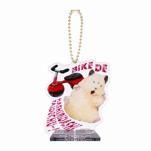 GORILLAND 倉鼠 助六的日常 想叛逆一下 壓克力立牌 可選款 倉鼠,助六的日常,黃金鼠,波利鼠,熊鼠,韓彬,GOTTE,叛逆,龐克,饒舌歌手,搖滾,立牌,想壞壞