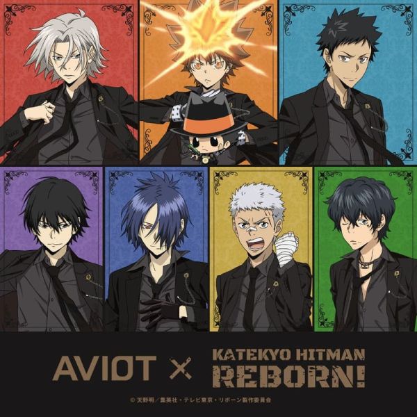 AVIOT 家庭教師HITMAN REBORN! 彭哥列家族 聯名耳機 TE-Q3-RBN 【跨境】*11月下旬發售 AVIOT,家庭教師,HITMAN REBORN!,彭哥列家族,聯名,耳機,TE-Q3-RBN