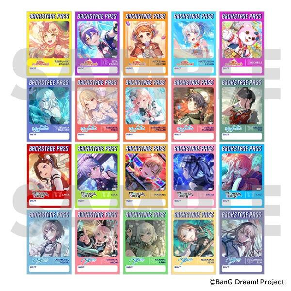 MOVIC BanG Dream! 10周年軌跡展 收藏卡組 A/B *8月下旬0711 MOVIC,BanG Dream,10周年軌跡展,10周年の軌跡展,收藏卡組,バンドリ, ガールズバンドパーティ,バックステージパス風,ブロマイド,コレクション