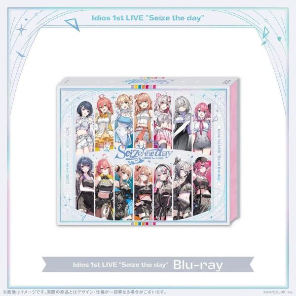 各店家特典版 彩虹社 Idios 1st LIVE  Seize the day 藍光BD *9/23發售! 店家特典,彩虹社,Idios,1st,LIVE,Seize the day,藍光,BD