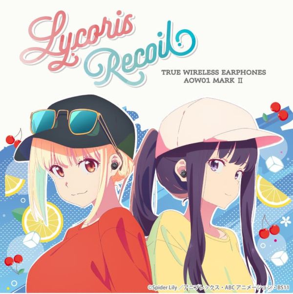 ONKYO Lycoris Recoil 莉可麗絲 聯名耳機 AOW01 MARKⅡ【跨境】0114*3月下旬～4月上旬發售! ONKYO,Lycoris Recoil,莉可麗絲,聯名,耳機,AOW01,MARKⅡ,リコリス,リコイル