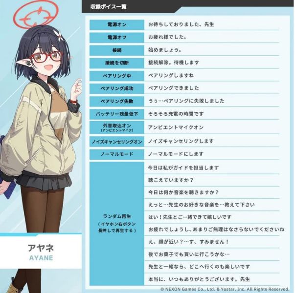 AVIOT 蔚藍檔案 聯名耳機 TE-V1R-BLA 【跨境】*12月中旬發售! AVIOT,蔚藍檔案,聯名,耳機,TE-V1R-BLA ,ブルーアーカイブ