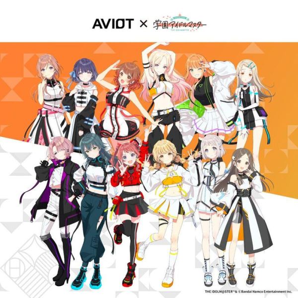 AVIOT 學園偶像大師 初星學園 聯名耳機 TE-V1R-GIM【跨境】*8月上旬發售! AVIOT,學園偶像大師,初星學園,TE-V1R-GIM,ワイヤレスイヤホン,耳機