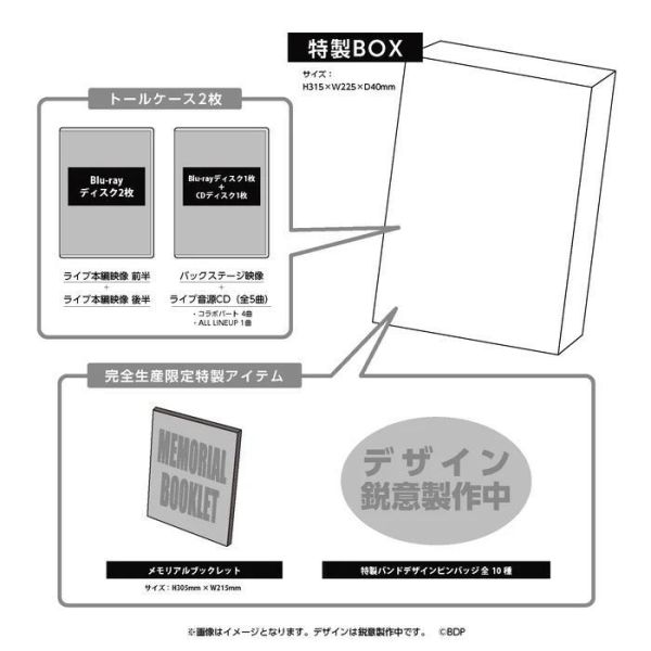 武士道限定完全版 藍光BD BanG Dream! 10th周年紀念演唱會 LIVE *12/9發售! BanG Dream!,Blu-ray,10th周年紀念演唱會,Poppin'Party,Afterglow,Pastel＊Palettes,Roselia,ハロー、ハッピーワールド！,Morfonica,RAISE A SUILEN,MyGO!!!!!,Ave Mujica,夢限大みゅーたいぷ