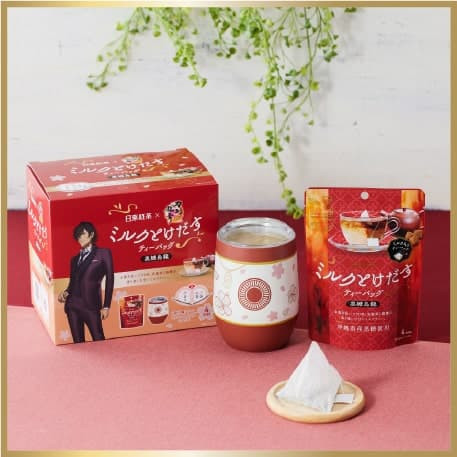 日東紅茶 x 刀劍亂舞 刀劍男士 沖泡奶茶包套組 附:金屬保溫杯 燭台切 大俱利 火車切 *3月下旬1219 日東紅茶,刀劍亂舞,刀劍男士,奶茶,沖泡,茶包,套組,金屬,保溫杯,燭台切,大俱利,火車切, 刀剣乱舞