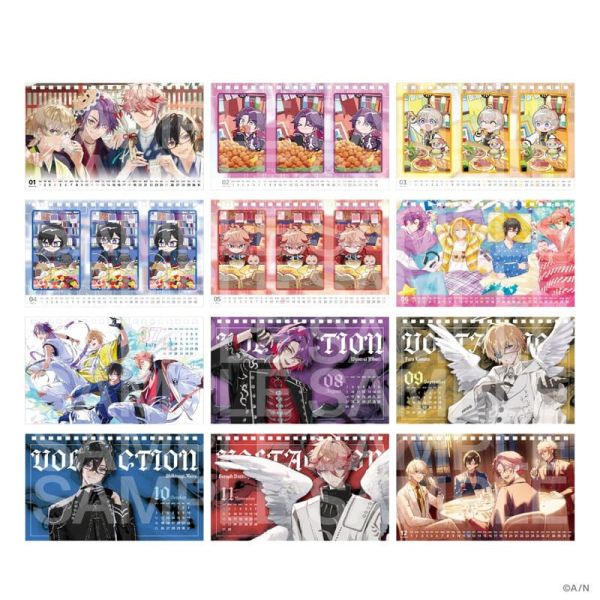 彩虹社 にじさんじ Unit Selection 2026年 桌曆 可選款 *12月發售! 彩虹社,にじさんじ,Unit Selection,2026年,桌曆,卓上,カレンダー