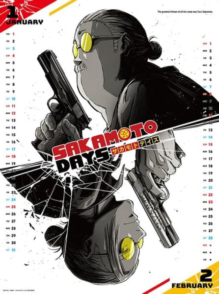 CL-29 坂本日常 SAKAMOTO DAYS 2026年壁掛式月曆 掛曆 *10/18發售! CL-29,坂本日常,SAKAMOTO DAYS,2026年,壁掛式,月曆,掛曆,カレンダー