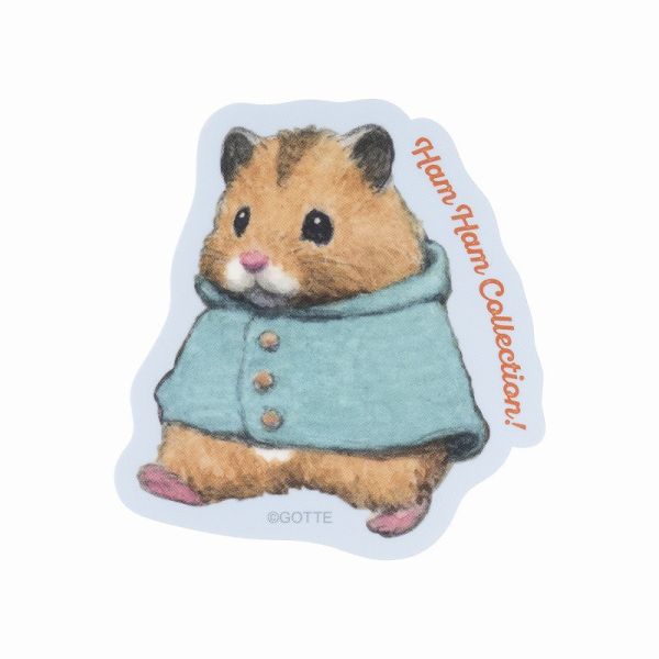 GORILLAND 倉鼠 助六的日常 Ham Ham 貼紙 可選款 2025原畫展 倉鼠,助六的日常,黃金鼠,波利鼠,熊鼠,韓彬,GOTTE,貼紙,Ham,原畫展