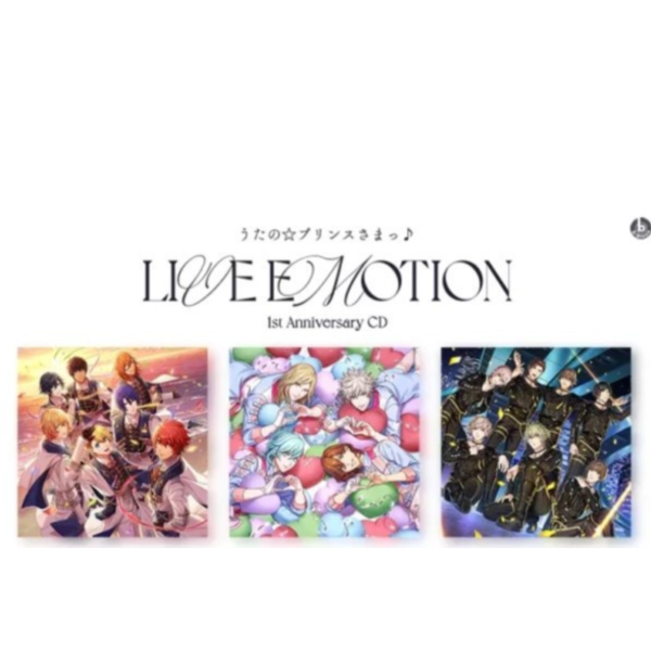 歌之王子殿下 LIVE EMOTION 1週年紀念 CD專輯 HEVENS Ver. /QUARTET NIGHT Ver /STRISH Ver.*8/27發售! 歌之王子殿下,LIVE,EMOTION,1週年,紀念,CD,專輯,うたのプリンスさま