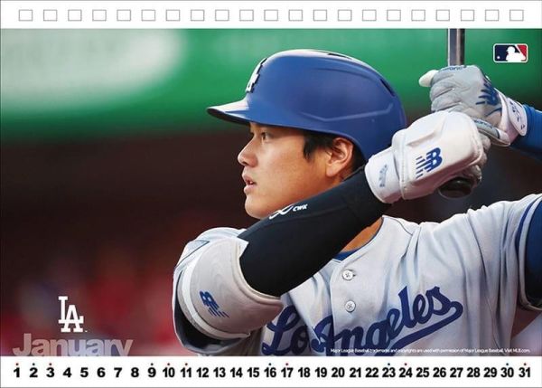CL-552 大谷翔平 桌上型月曆 桌曆 2027年16x21cm*25P*10/17 大谷翔平,桌上型月曆,桌曆,日曆,2027年