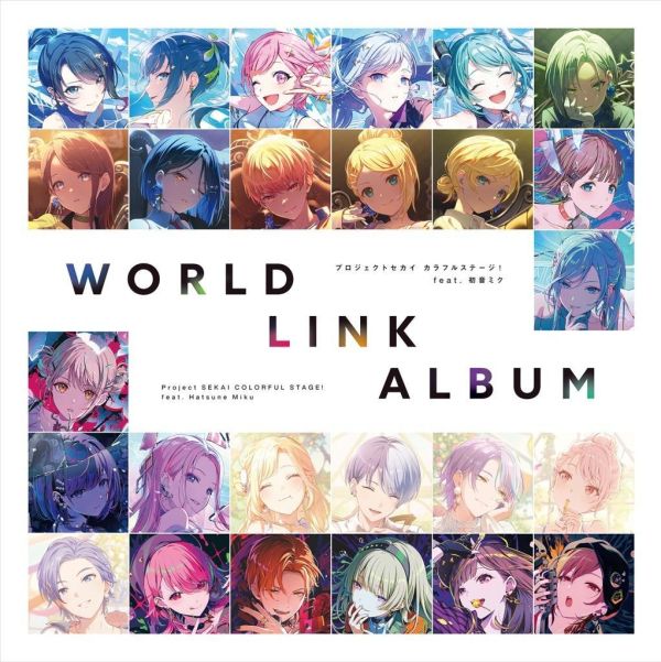 世界計畫 繽紛舞台 feat.初音未來 WORLD LINK ALBUM CD專輯*12/23發售! 世界計畫 繽紛舞台 feat.初音未來 WORLD LINK ALBUM
