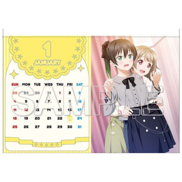日本角川 Love Live! 虹咲學園學園偶像同好會 2026年壁掛式月曆 掛曆*12月發售!1017 日本,角川,Love Live!,虹咲學園,學園偶像同好會,2026年,壁掛式,月曆,掛曆,ラブライブ,虹ヶ咲学園,スクールアイドル同好会,カレンダー