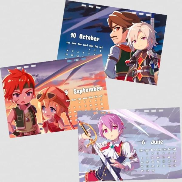 Falcom 2026年 壁掛式月曆 空之軌跡 the 1st 桌上型月曆 桌曆 空軌 伊蘇X *12/22發售! Falcom,2026年,壁掛式,月曆,空之軌跡,1st,桌上型, 桌曆,空軌,伊蘇X,ファルコム,カレンダー,空の軌跡