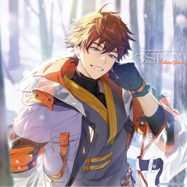 ONKYO 彩虹社 にじさんじ 北見遊征 聯名耳機 CP-TWS01E【跨境】0102*3月下旬～4月上旬發售! ONKYO,彩虹社,にじさんじ,北見遊征,聯名,耳機,CP-TWS01E