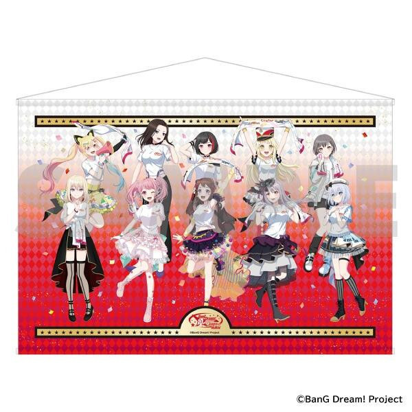 MOVIC BanG Dream! 10周年軌跡展 B2橫向掛軸 *8月下旬0711 MOVIC,BanG Dream,10周年軌跡展,10周年の軌跡展,B2橫向掛軸,タペストリー