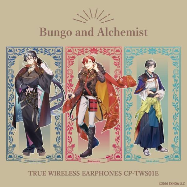 ONKYO 文豪與鍊金術師 聯名耳機 CP-TWS01E【跨境】0327*5月下旬～6月上旬發售! ONKYO,文豪與鍊金術師,聯名,耳機,CP-TWS01E,文豪とアルケミスト