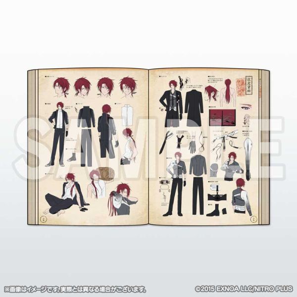 各店家特典版 刀劍亂舞絢爛圖錄 五 公式設定畫集 N+特典:本丸視察報告書 *12/19發售!1015 刀劍亂舞,絢爛圖錄,公式設定畫集,畫冊,資料集,刀剣乱舞,絢爛図録,本丸視察報告書