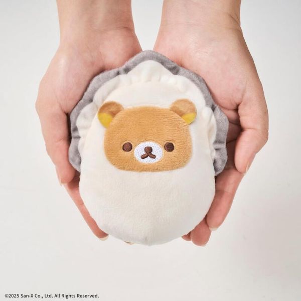 寶島社 拉拉熊 懶懶熊 牡蠣造型玩偶 收納包 波奇包 リラックマ Rilakkuma*3/25發售 寶島社,拉拉熊,懶懶熊,牡蠣,造型玩偶,收納包,波奇包,リラックマ,Rilakkuma,牡蠣,