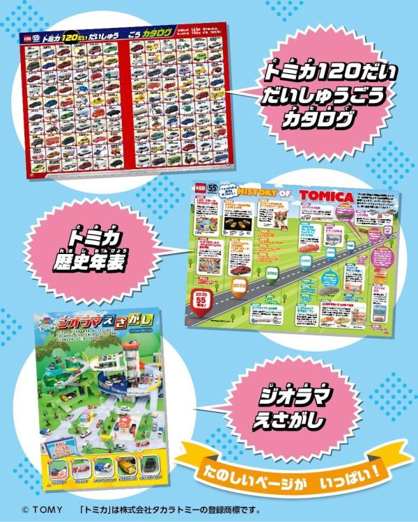 TOMICA トミカ 多美小汽車 55th 周年紀念書 附:造型收納盒  *7/22發售! TOMICA,トミカ,多美小汽車,55th,周年,紀念書,anniversary book